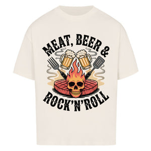Meat, Beer & Rock N roll - VACANCY Oversized Shirt | T-Shirt | Meatware