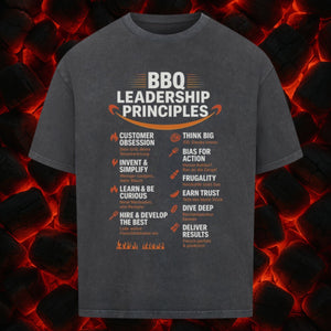 Meatwear – BBQ Leadership Principles - VACANCY Oversized Shirt | T-Shirt | Meatware