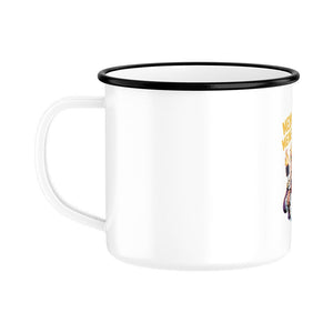 Mein Grill, meine Regeln - Emaille Tasse | Mug | Meatware