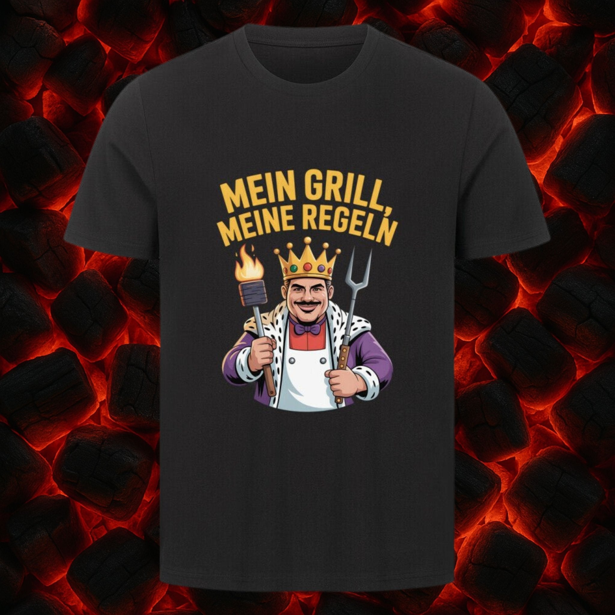 Mein Grill, Meine Regeln - HigherBlanks Premium T-Shirt | T-Shirt | Meatware