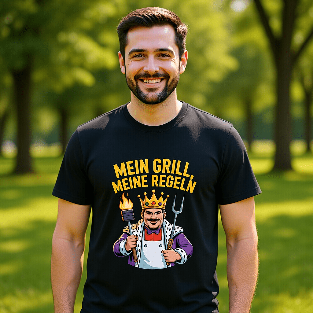 Mein Grill, Meine Regeln - HigherBlanks Premium T-Shirt | T-Shirt | Meatware