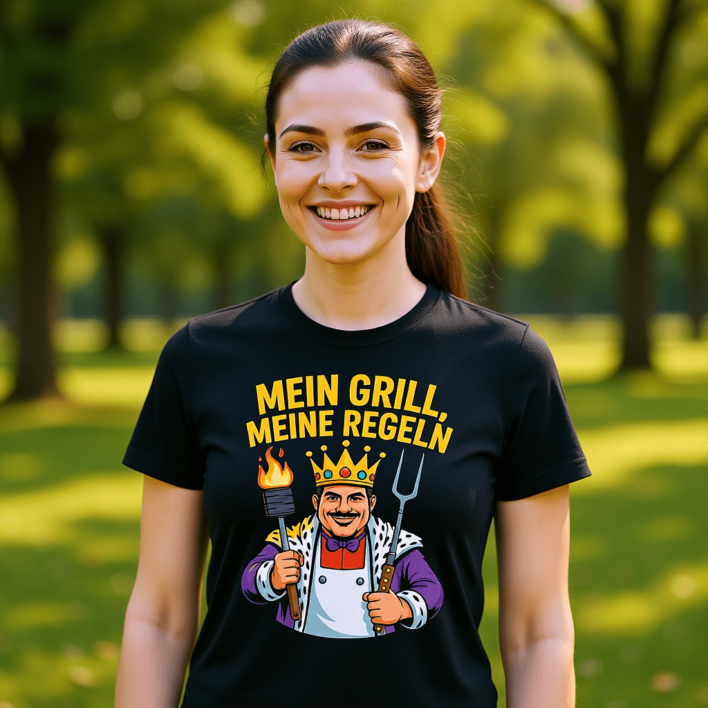 Mein Grill, Meine Regeln - HigherBlanks Premium T-Shirt | T-Shirt | Meatware