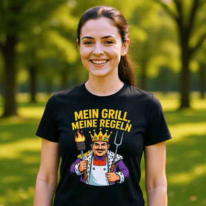 Mein Grill, Meine Regeln - HigherBlanks Premium T-Shirt | T-Shirt | Meatware