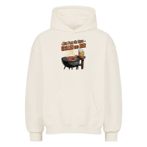Mein Plan für Heute - Grillen und Bier - VACANCY Oversized Hoodie | Hoodie | Meatware