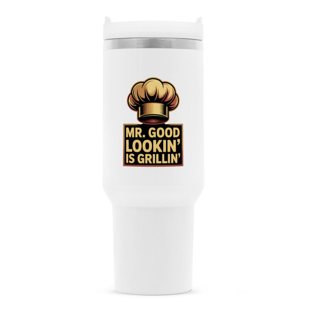 Mr. Good Lookin’ is Grillin’ - Thermobecher | Mug | Meatware