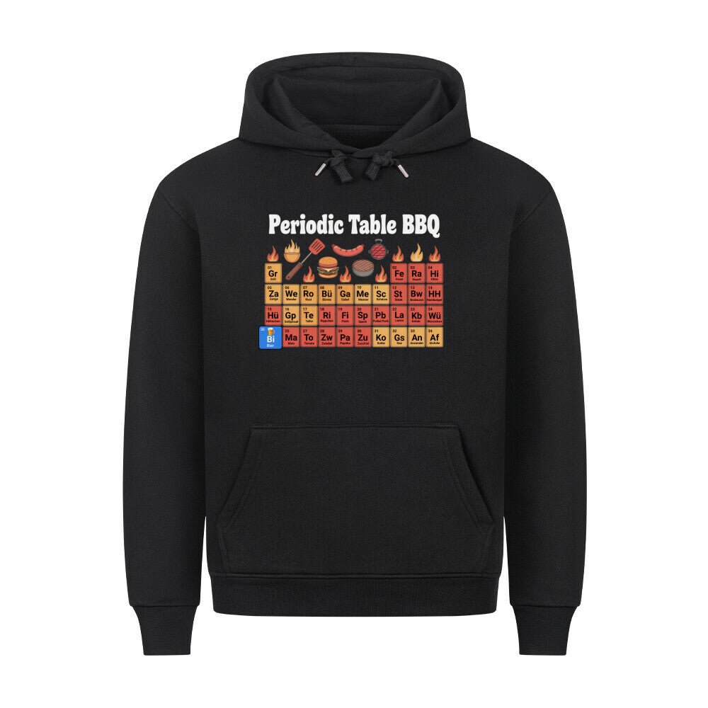 Periodentabelle des Grillens - HigherBlanks Premium Hoodie | Hoodie | Meatware