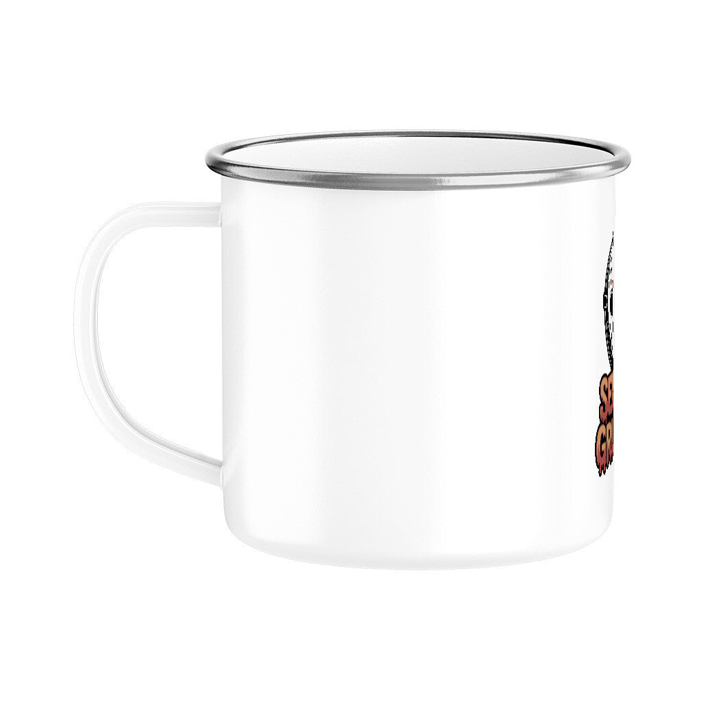 Serial Griller - Emaille Tasse | Mug | Meatware