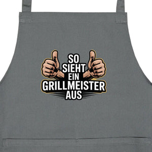 So sieht ein Grillmeister aus - Grillschürze | Apron | Meatware