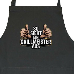So sieht ein Grillmeister aus - Grillschürze | Apron | Meatware