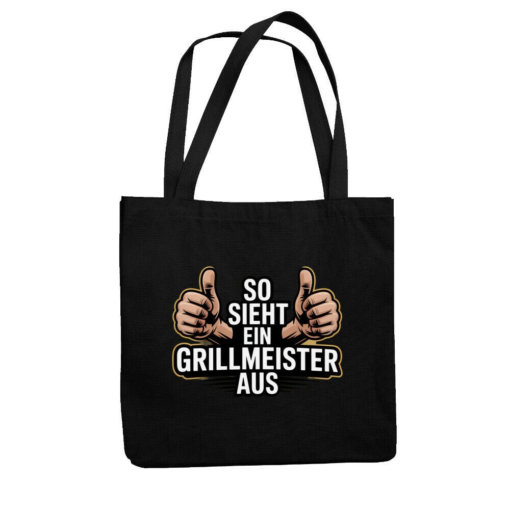 So sieht ein Grillmeister aus - Jutebeutel | Bag | Meatware
