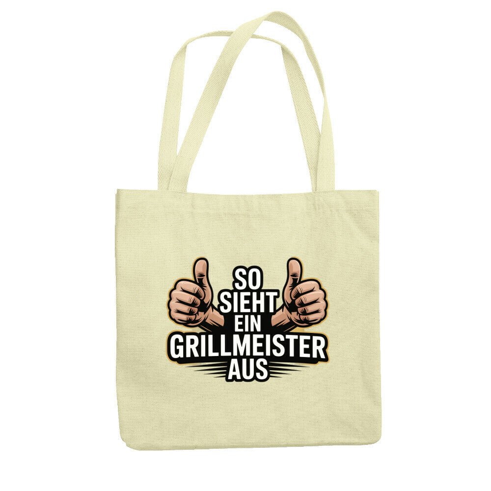 So sieht ein Grillmeister aus - Jutebeutel | Bag | Meatware