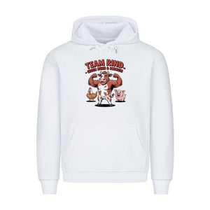 Team Rind - gegen Huhn & Schwein - HigherBlanks Premium Hoodie | Hoodie | Meatware