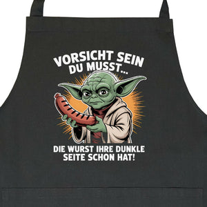 Vorsicht sein du musst - Wurst - Grillschürze | Apron | Meatware