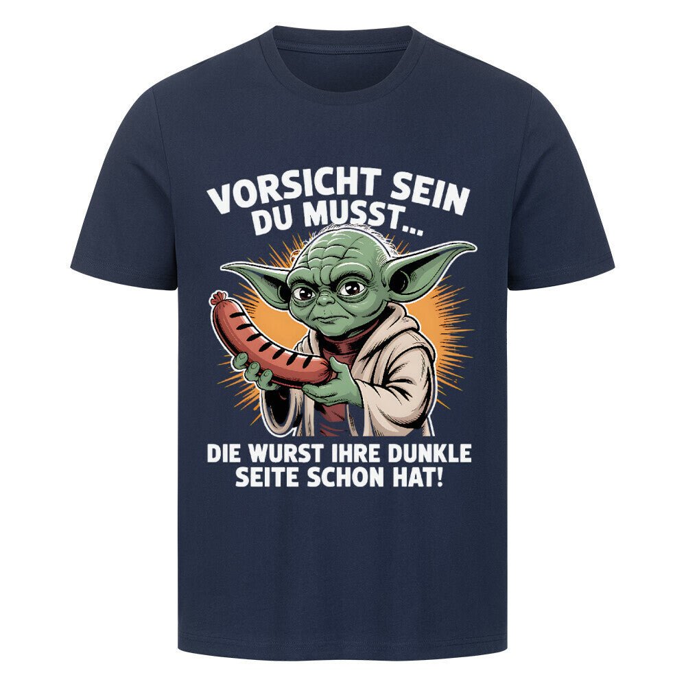 Vorsicht sein du musst - Wurst - HigherBlanks Premium T-Shirt | T-Shirt | Meatware