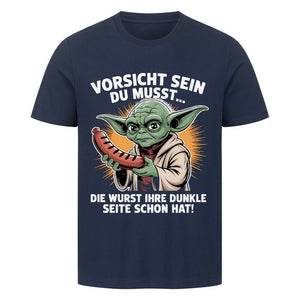 Vorsicht sein du musst - Wurst - HigherBlanks Premium T-Shirt | T-Shirt | Meatware