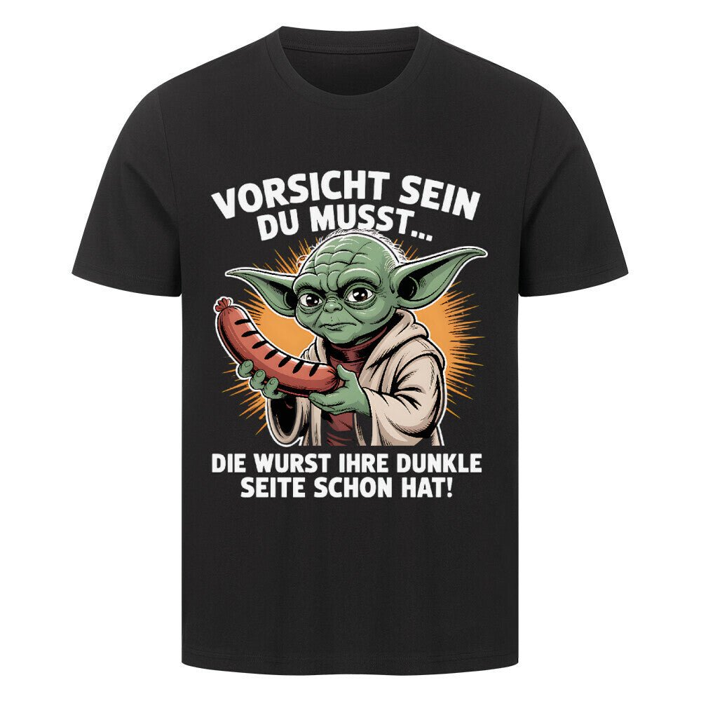 Vorsicht sein du musst - Wurst - HigherBlanks Premium T-Shirt | T-Shirt | Meatware