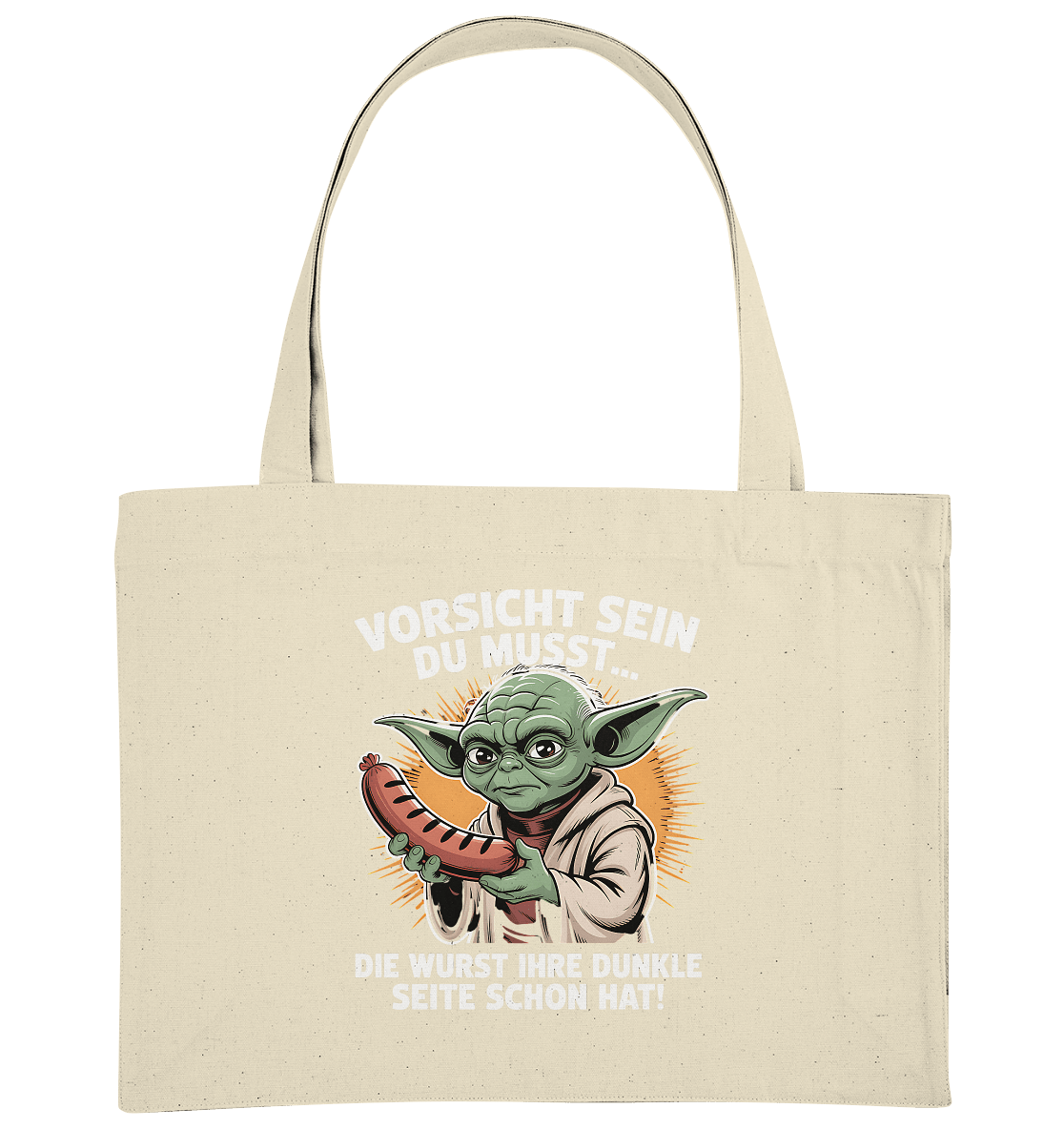 Vorsicht sein du musst - Wurst - Organic Shopping - Bag | Taschen | Meatware