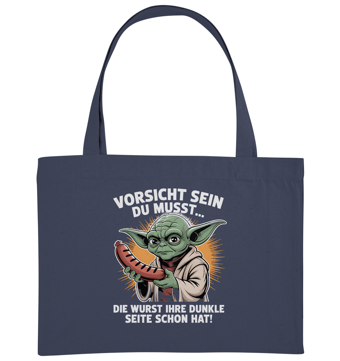 Vorsicht sein du musst - Wurst - Organic Shopping - Bag | Taschen | Meatware