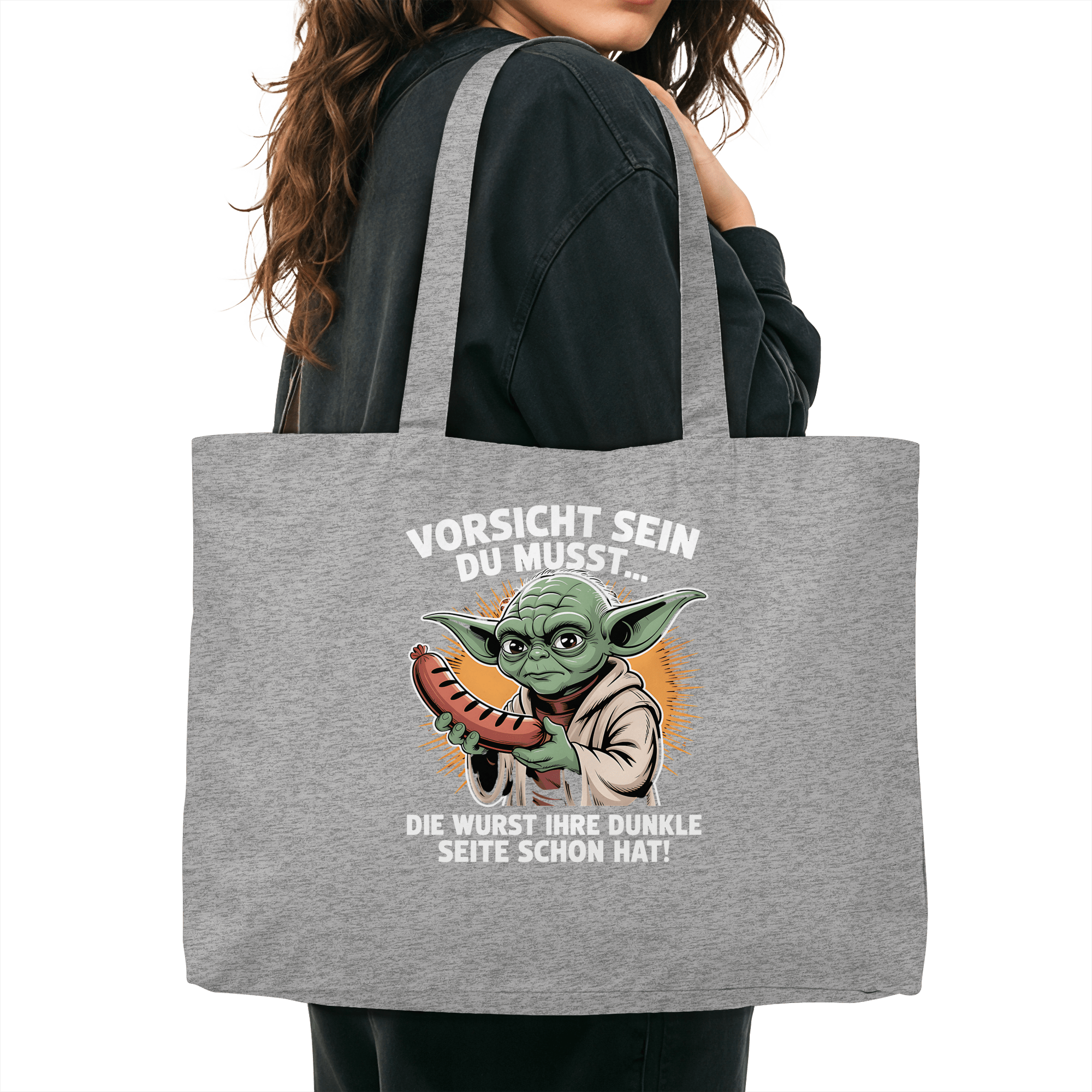 Vorsicht sein du musst - Wurst - Organic Shopping - Bag | Taschen | Meatware