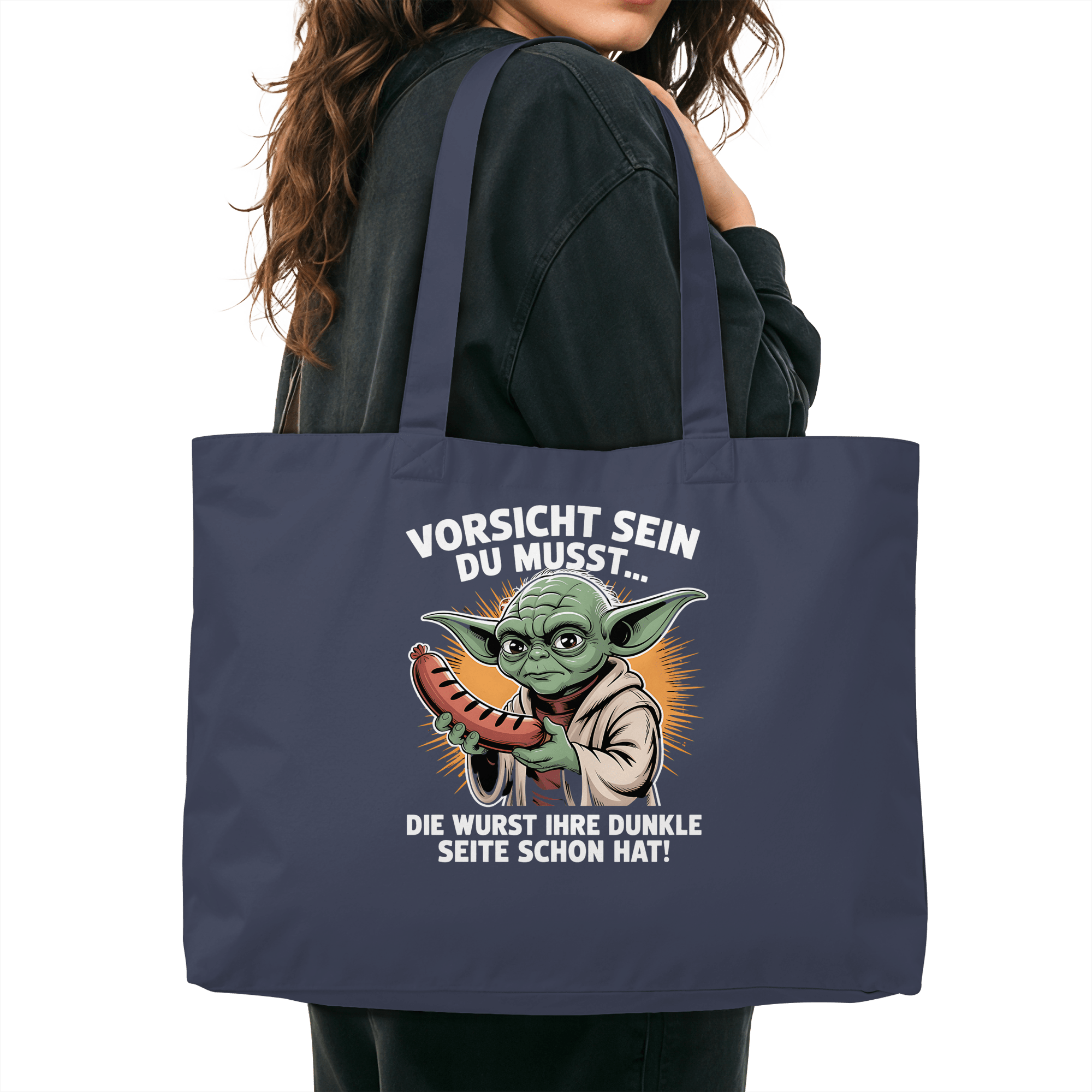 Vorsicht sein du musst - Wurst - Organic Shopping - Bag | Taschen | Meatware