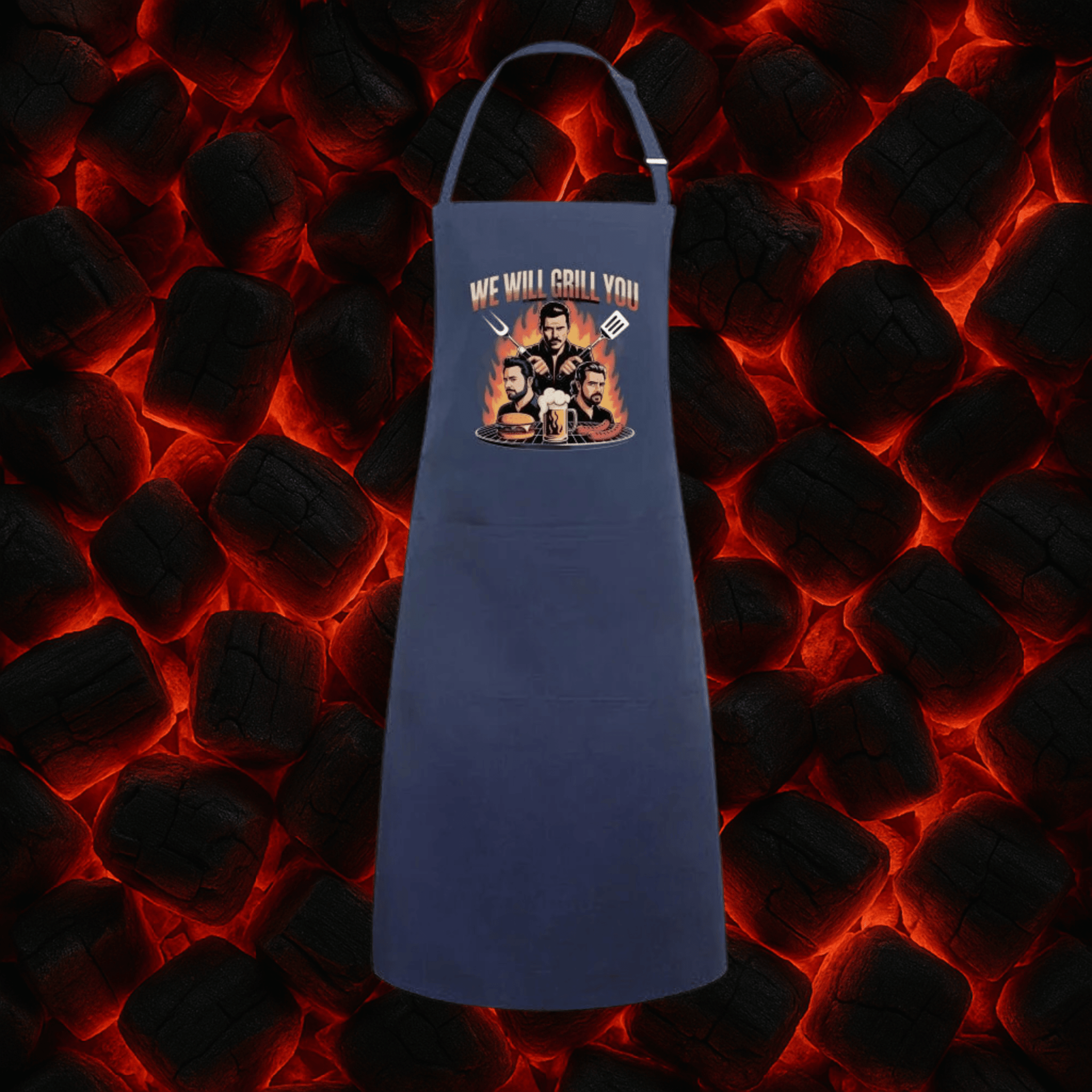 We will grill you - Grillschürze | Apron | Meatware