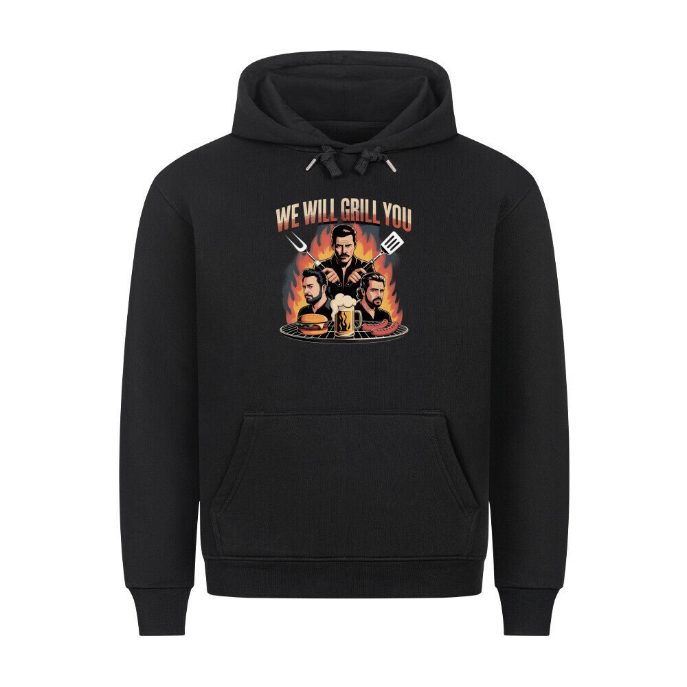 We will grill you - HigherBlanks Premium Hoodie | Hoodie | Meatware