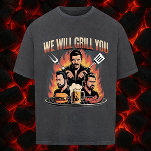 We will grill you - VACANCY Oversized Shirt | T-Shirt | Meatware