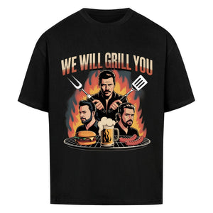 We will grill you - VACANCY Oversized Shirt | T-Shirt | Meatware