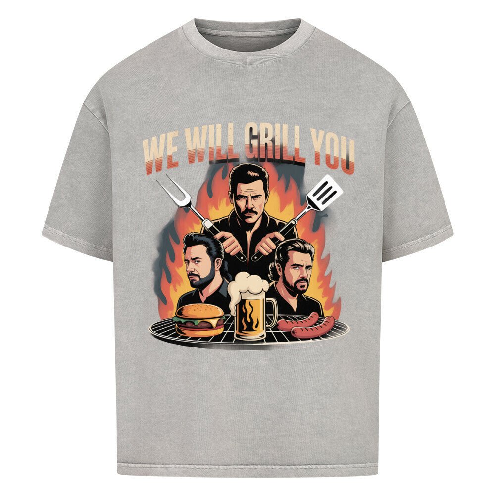We will grill you - VACANCY Oversized Shirt | T-Shirt | Meatware