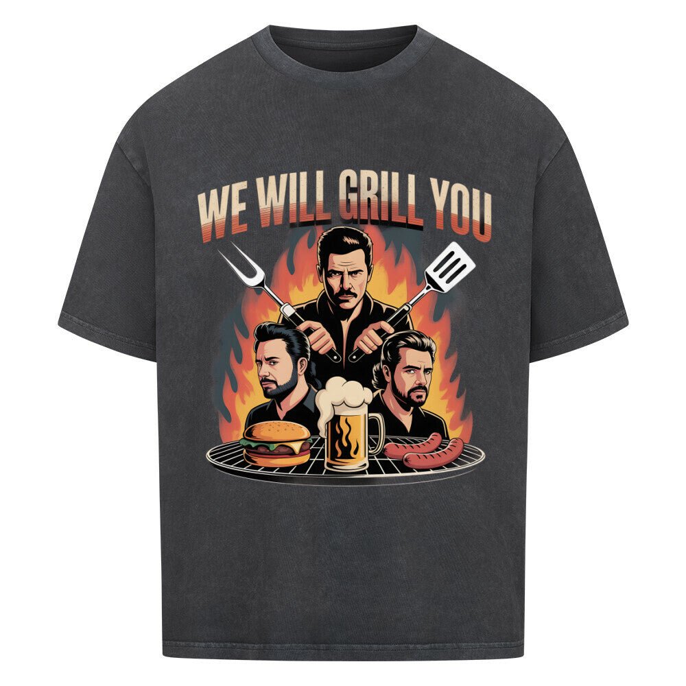 We will grill you - VACANCY Oversized Shirt | T-Shirt | Meatware