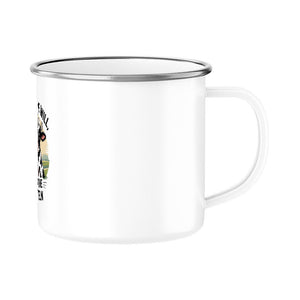 Wer Sahne will, muss Kühe schütteln - Emaille Tasse | Mug | Meatware