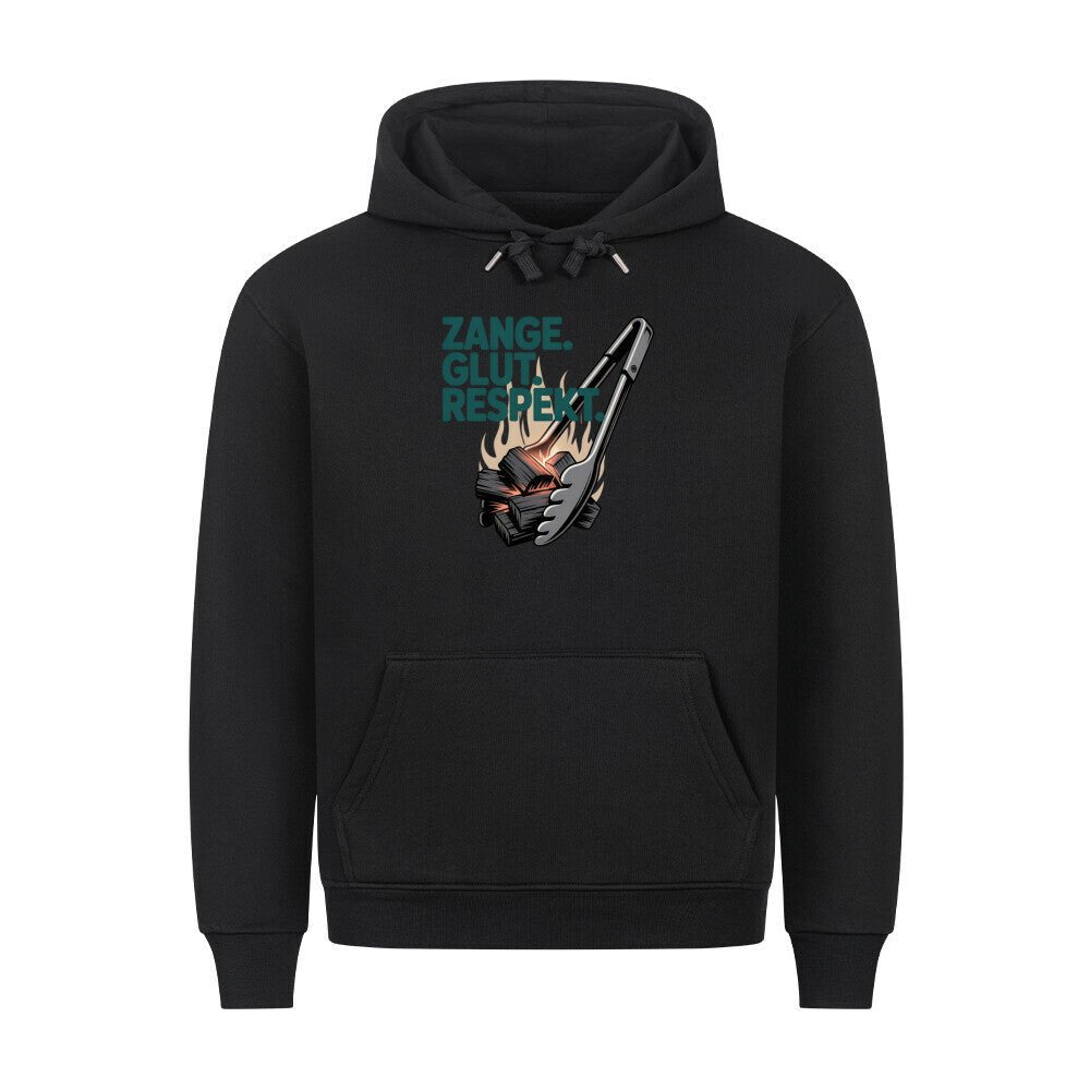 Zange. Glut. Respekt. - HigherBlanks Premium Hoodie | Hoodie | Meatware