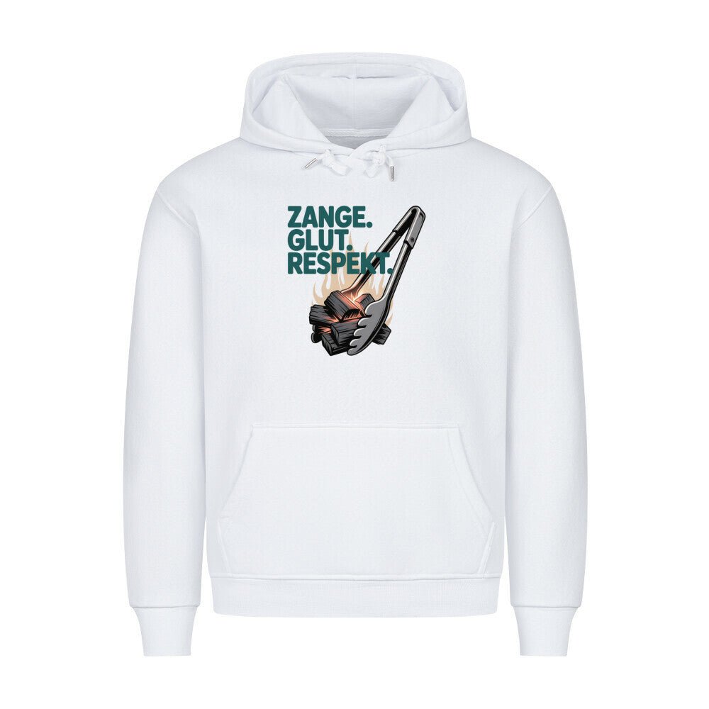 Zange. Glut. Respekt. - HigherBlanks Premium Hoodie | Hoodie | Meatware
