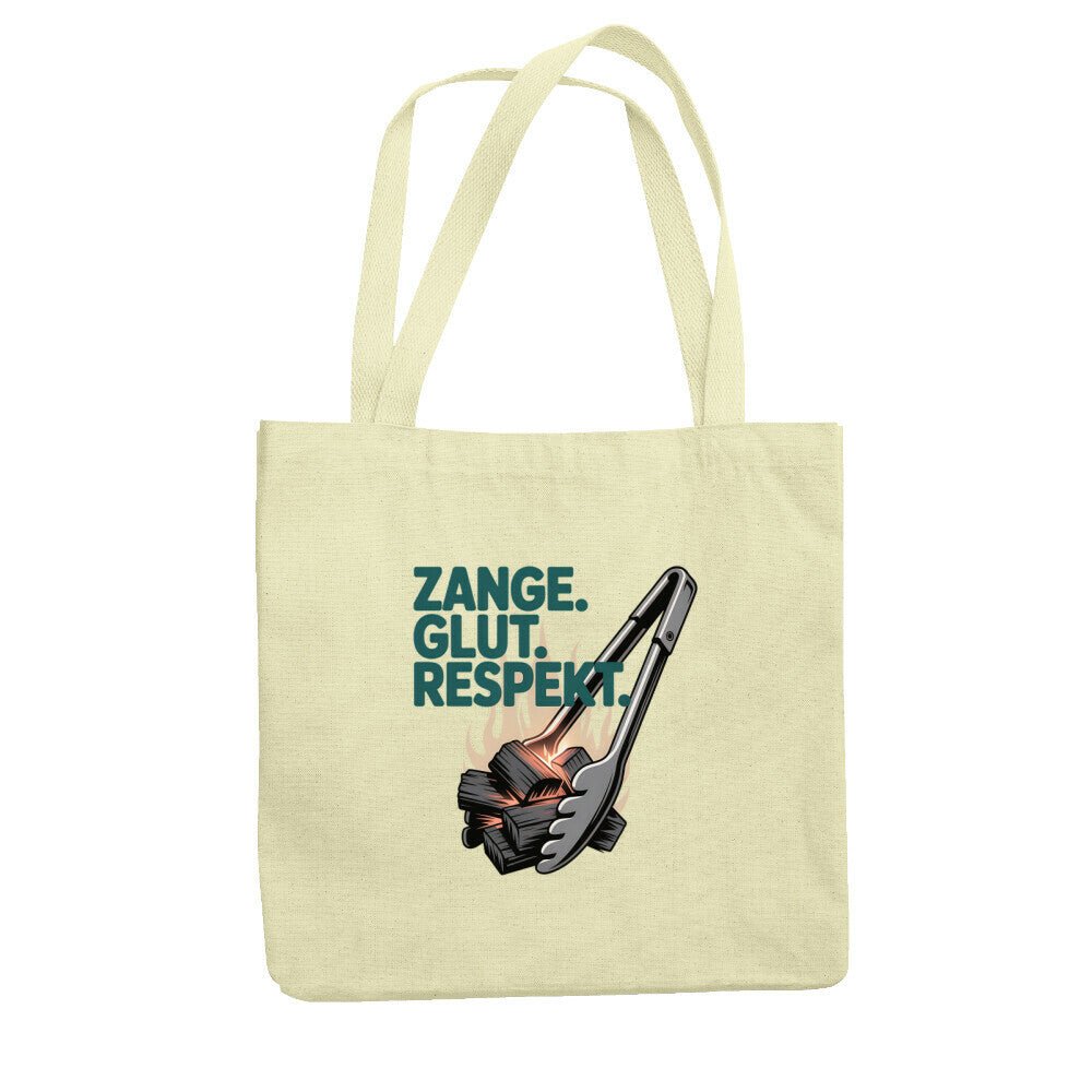 Zange. Glut. Respekt. - Jutebeutel | Bag | Meatware